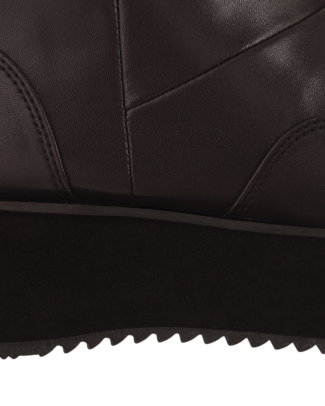 Hatched Winter Short Boots / Marron