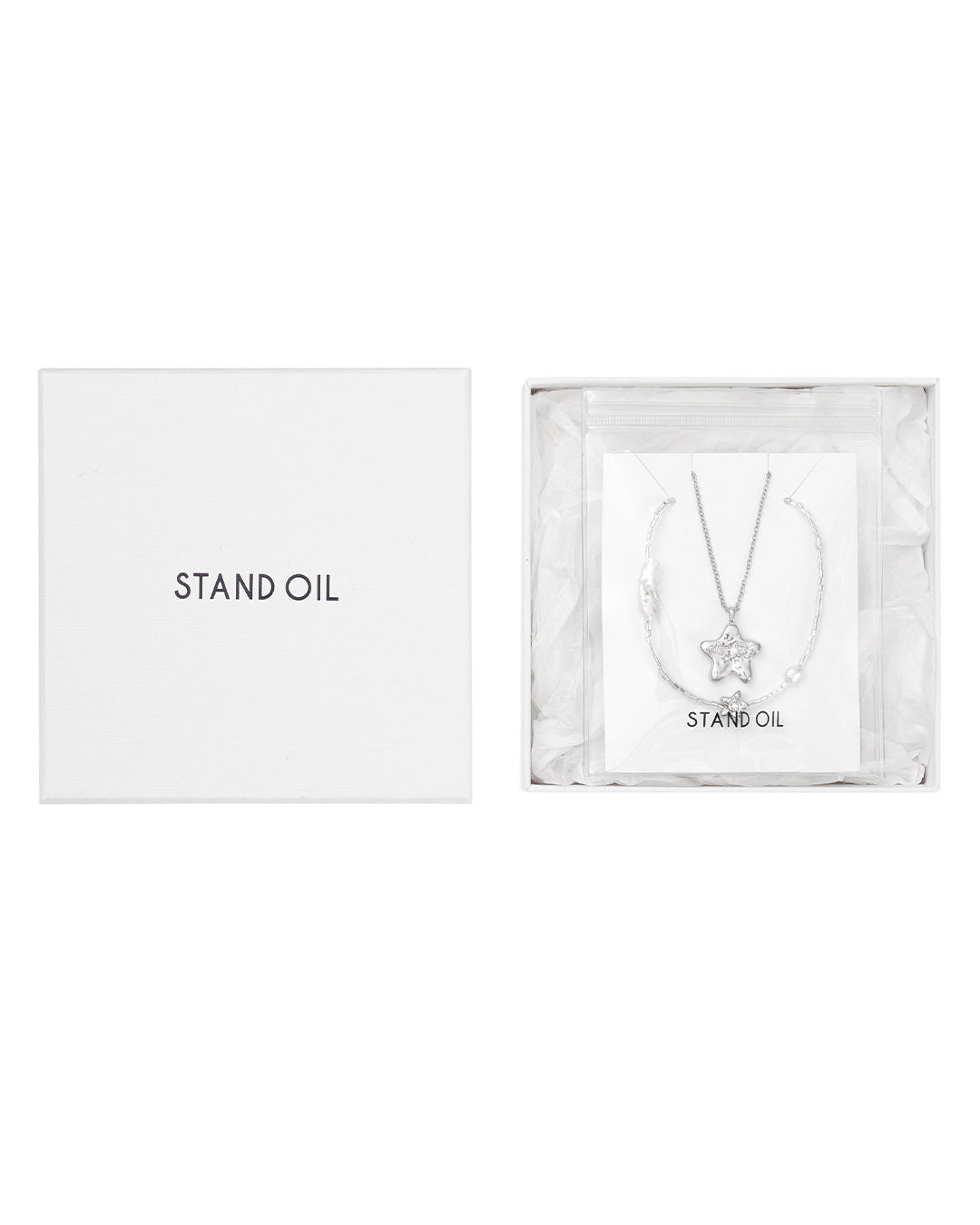 Etoile Necklace Set / Silver