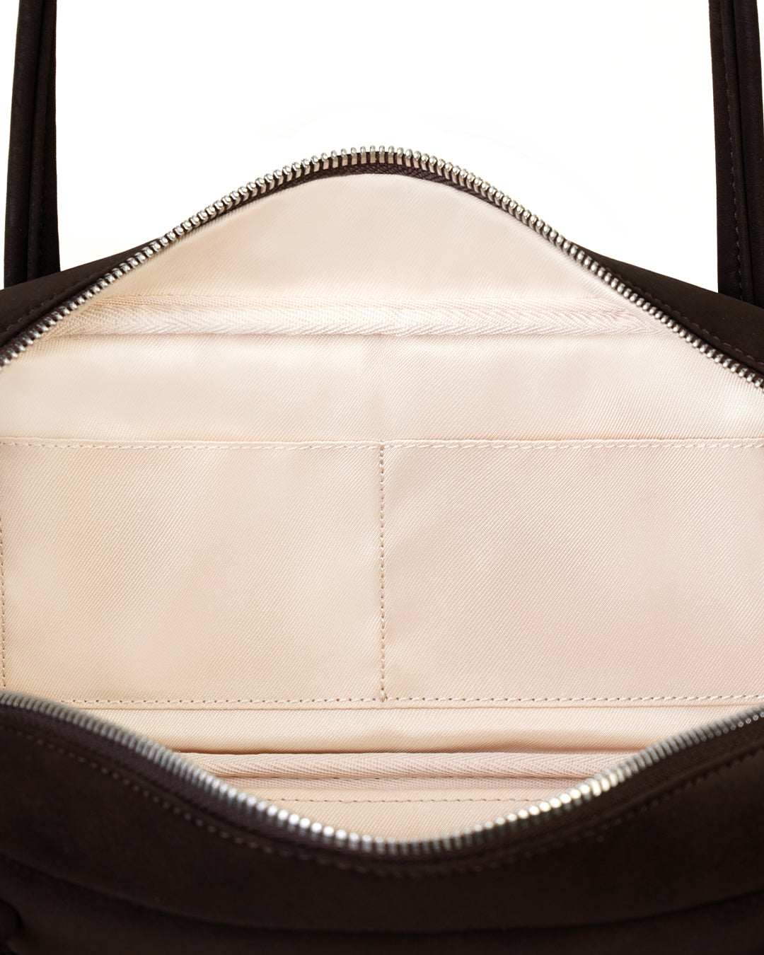 More Baguette Bag / Suede Marron
