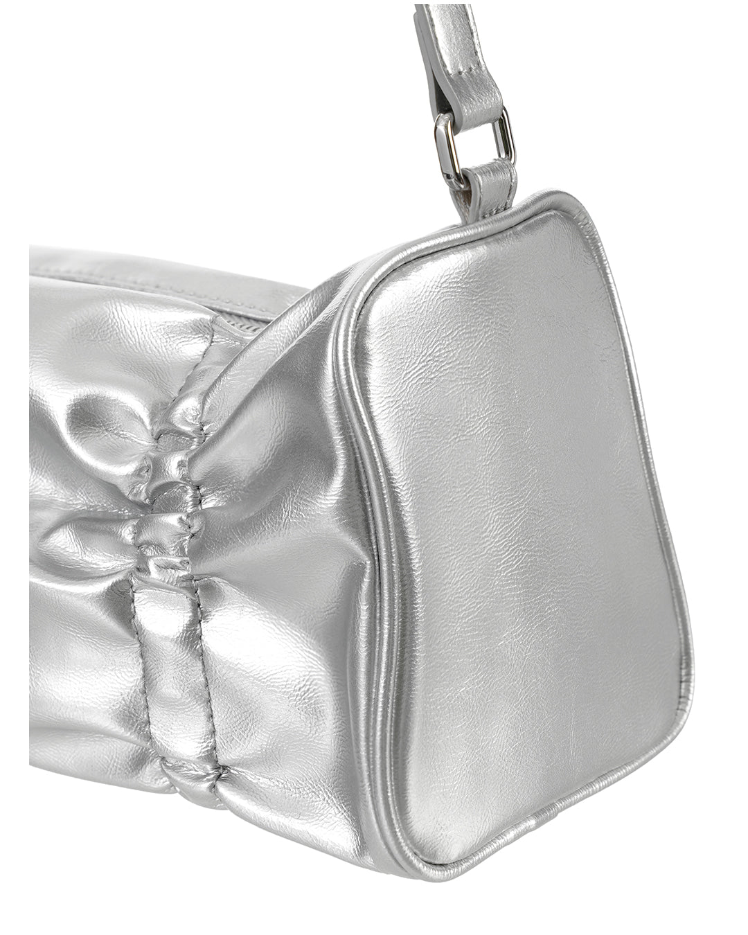 Pleats Bag / Silver