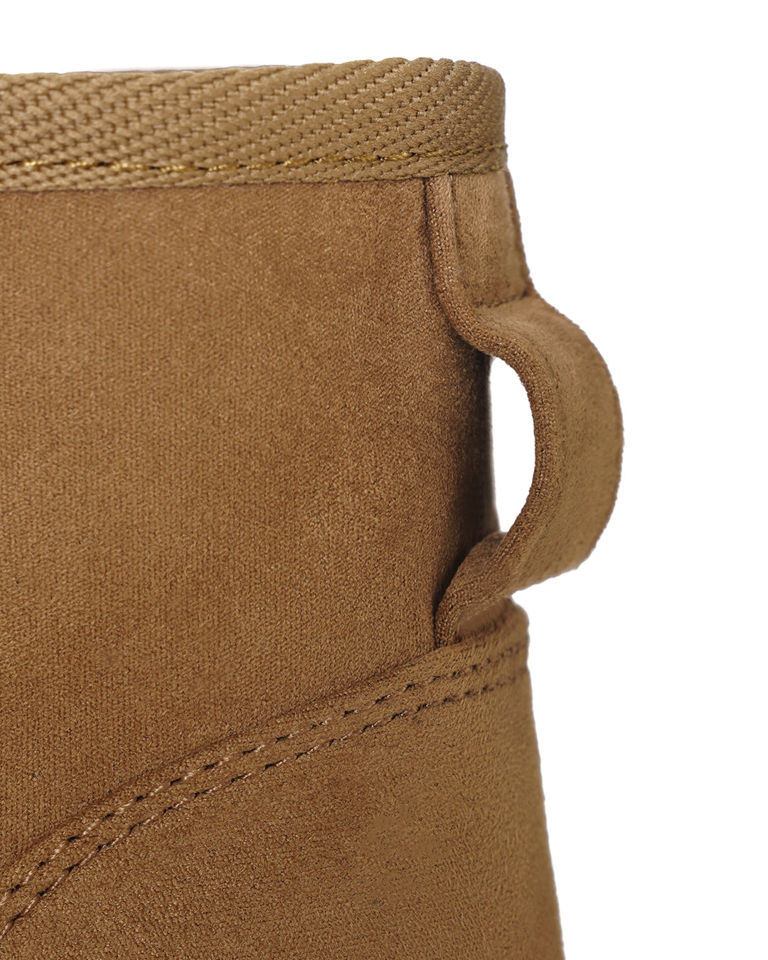 Hatched Winter Short Boots / Camel
