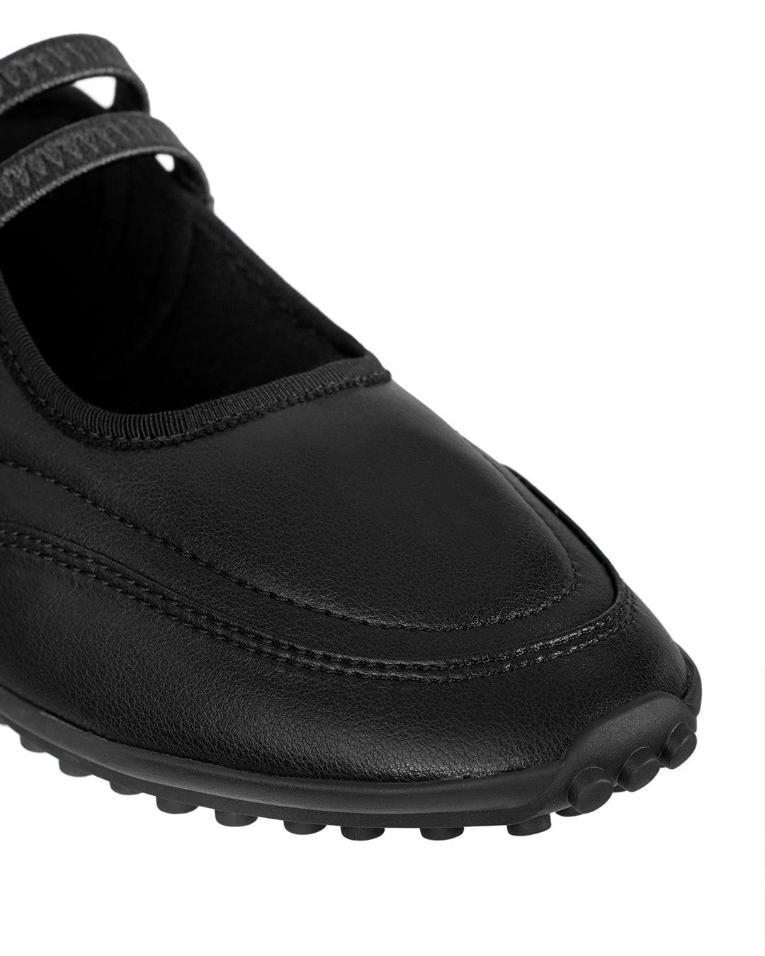 Strap Mary Jane Sneakers / Black
