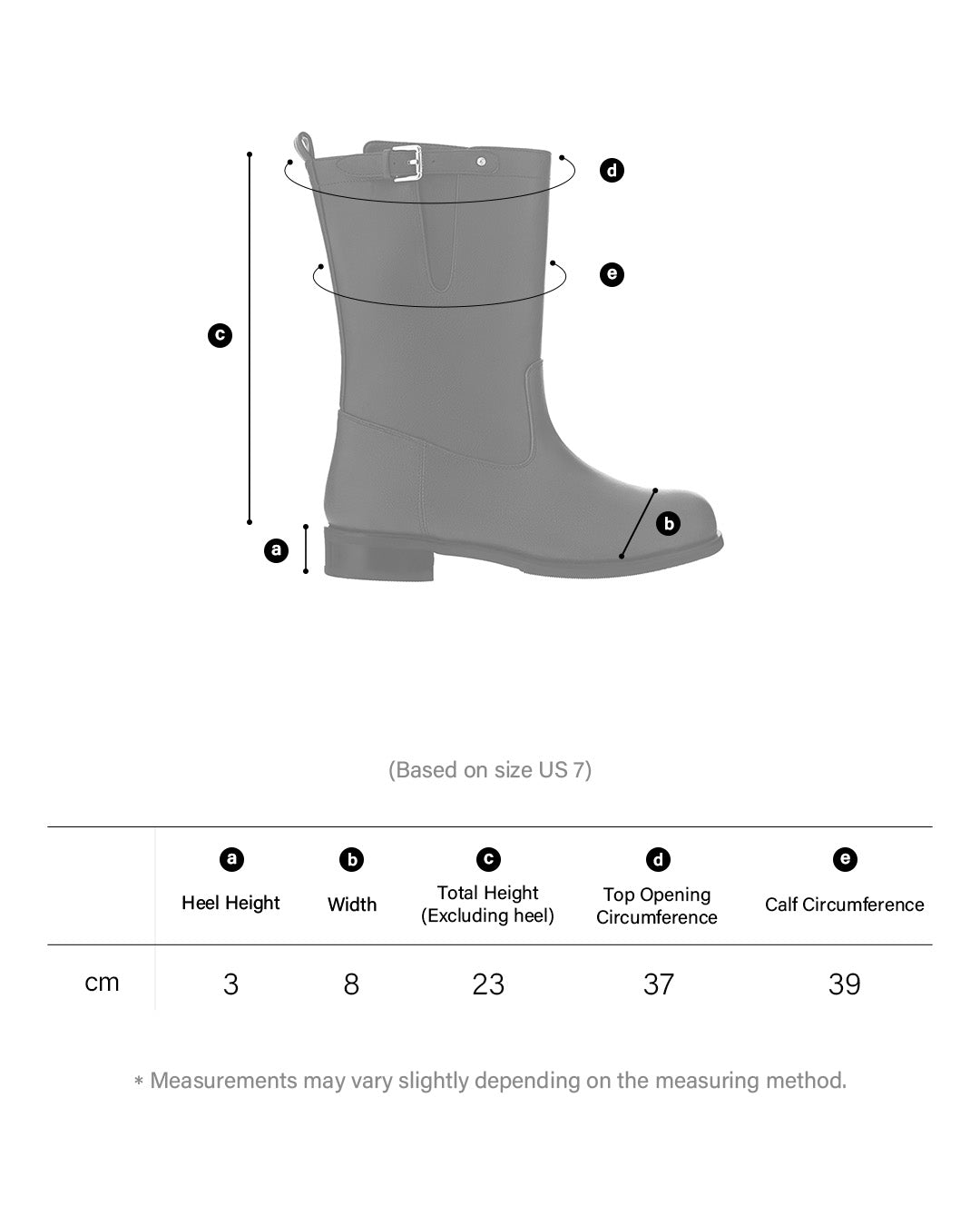 Luna Middle Boots / Black