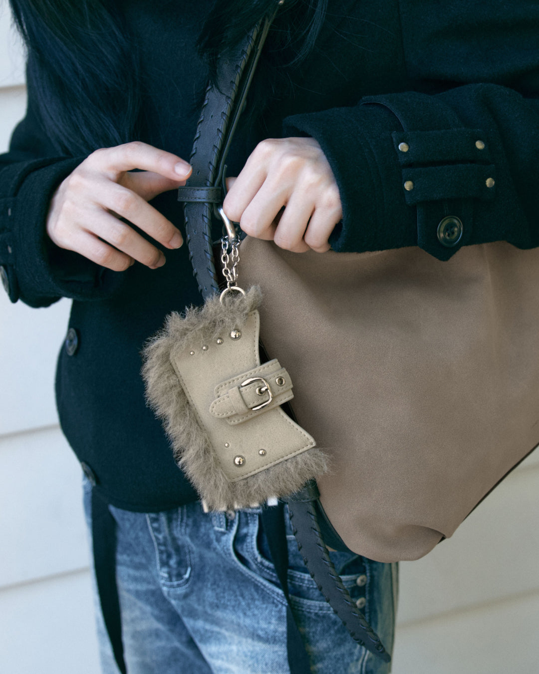 Stud Fur Kerying / Beige