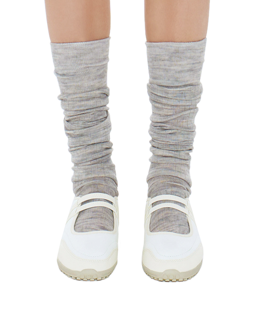 Strap Mary Jane Sneakers / Ivory
