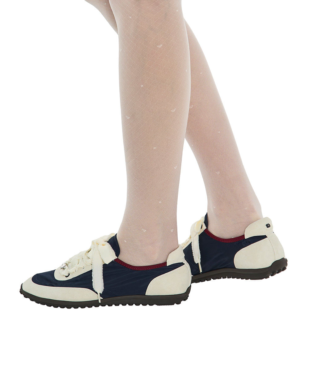 Sophie Flat Sneakers  / Navy Combi
