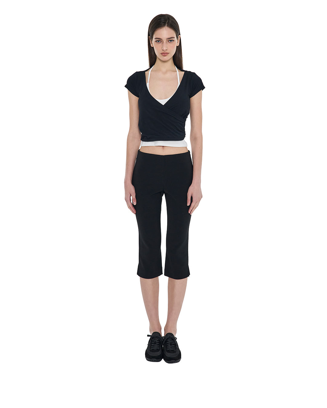 Sophie Flat Sneakers / Black