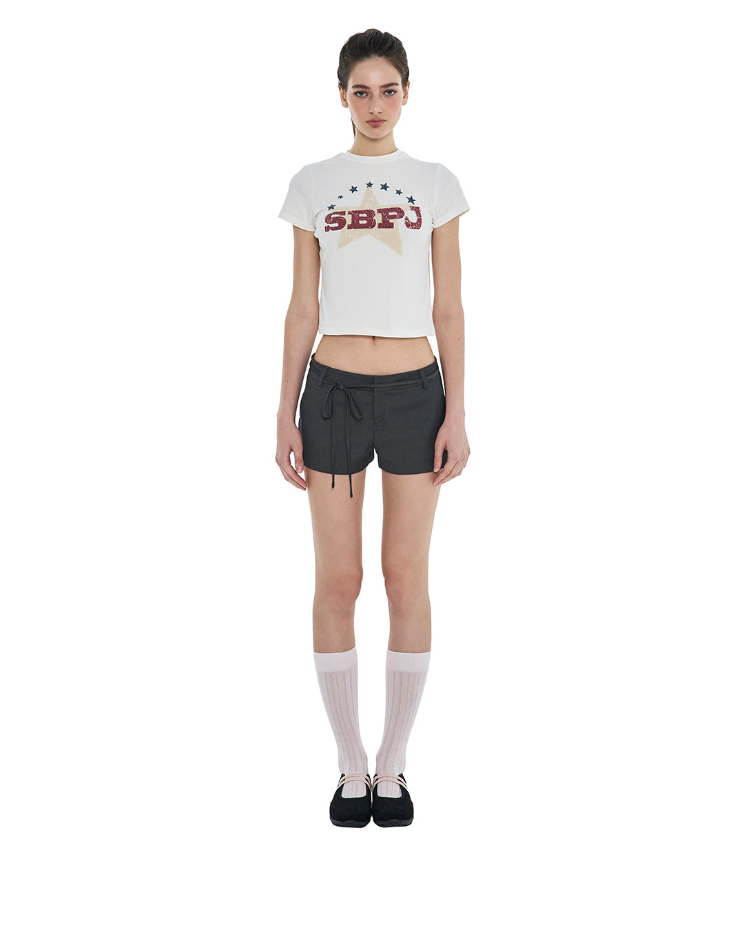 Strap Mary Jane Sneakers / Black Combi