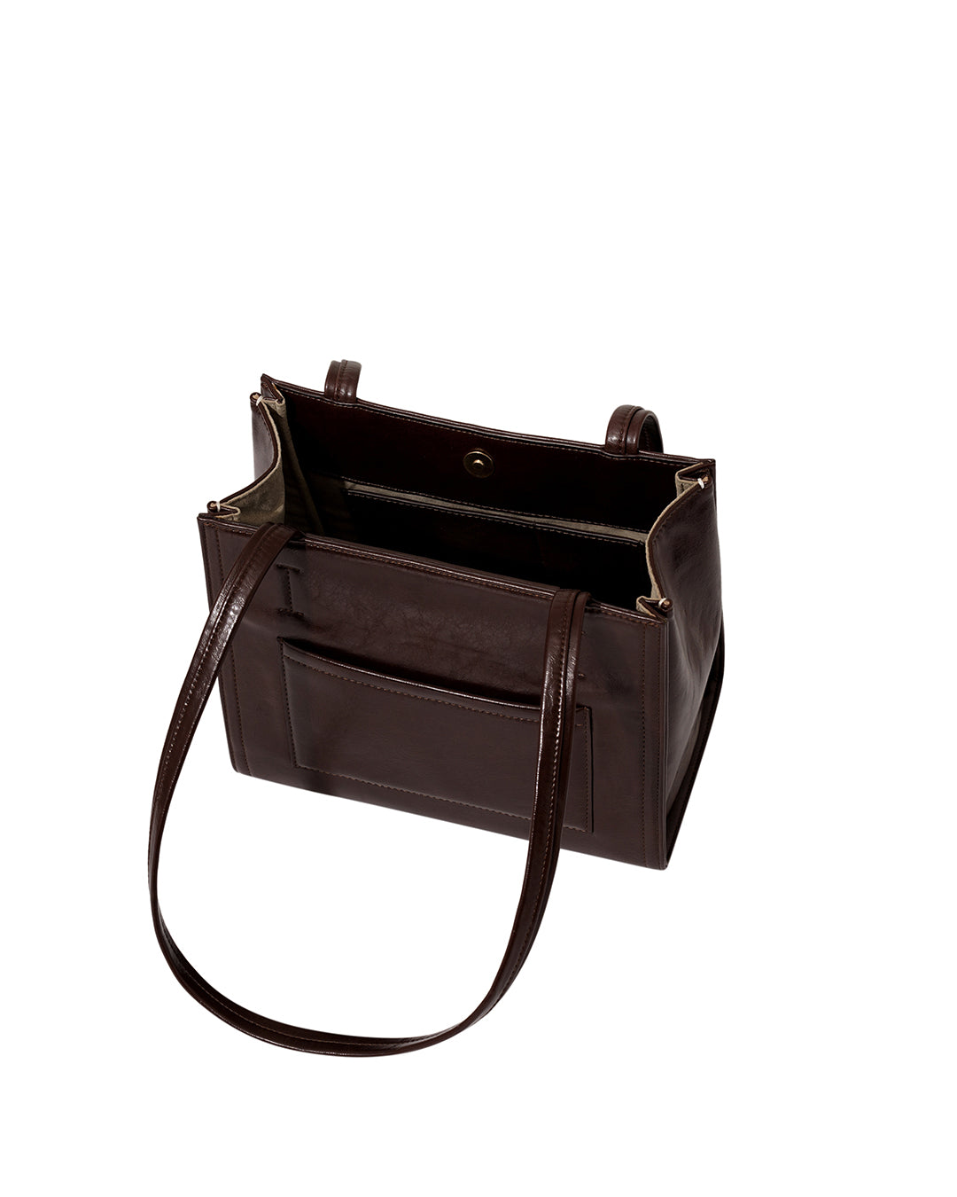 Oblong bag Mini / Marron