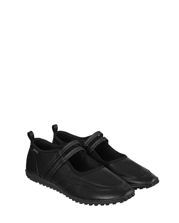 Strap Mary Jane Sneakers / Black