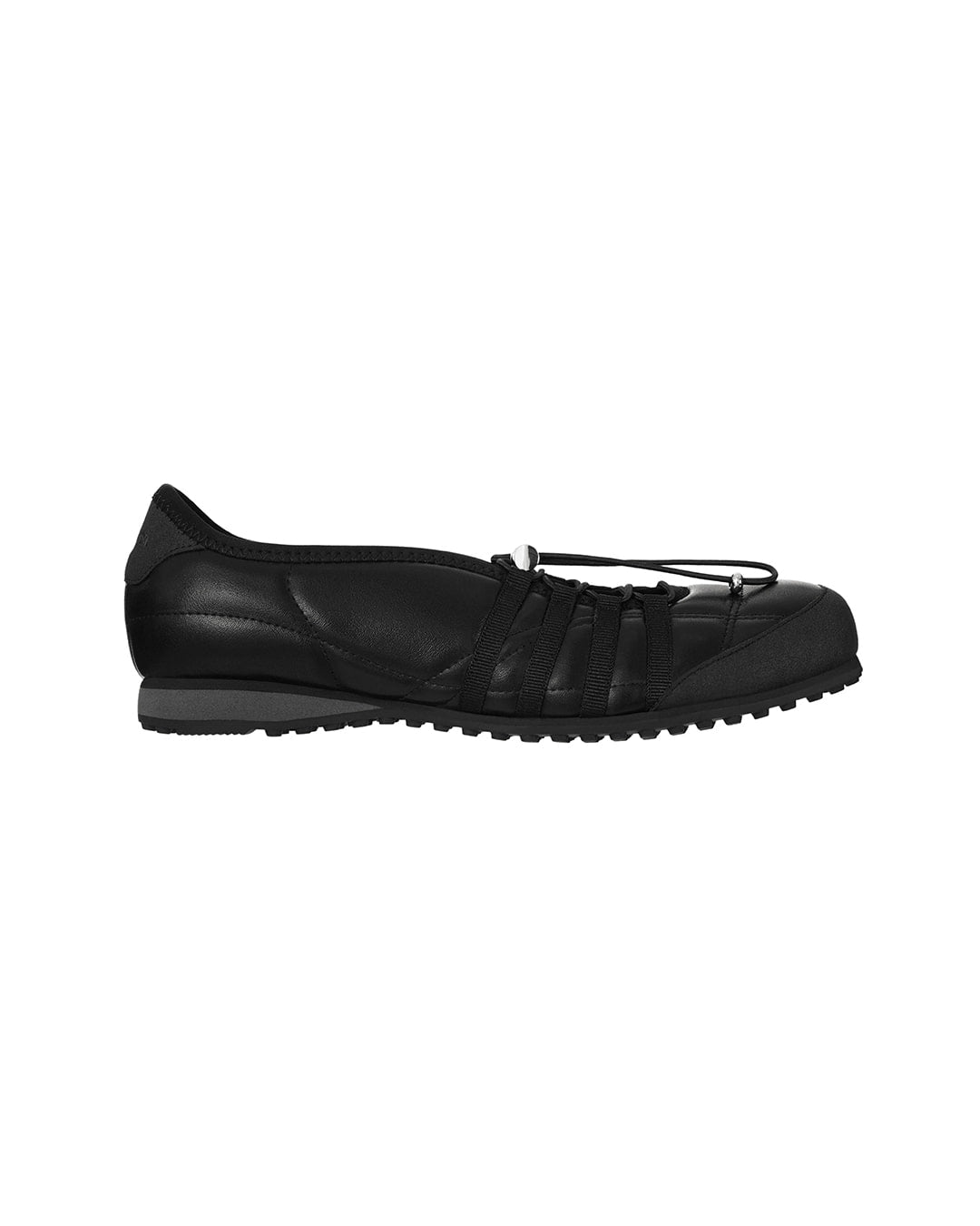 Tie Maryjane Sneakers / Black
