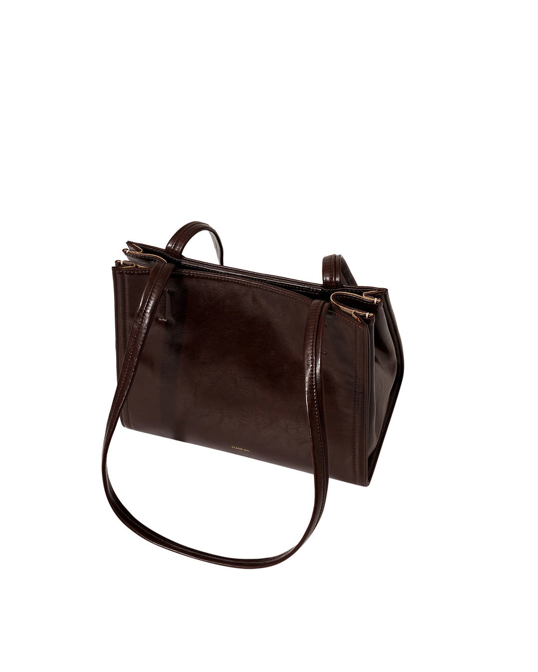 Oblong bag Mini / Marron