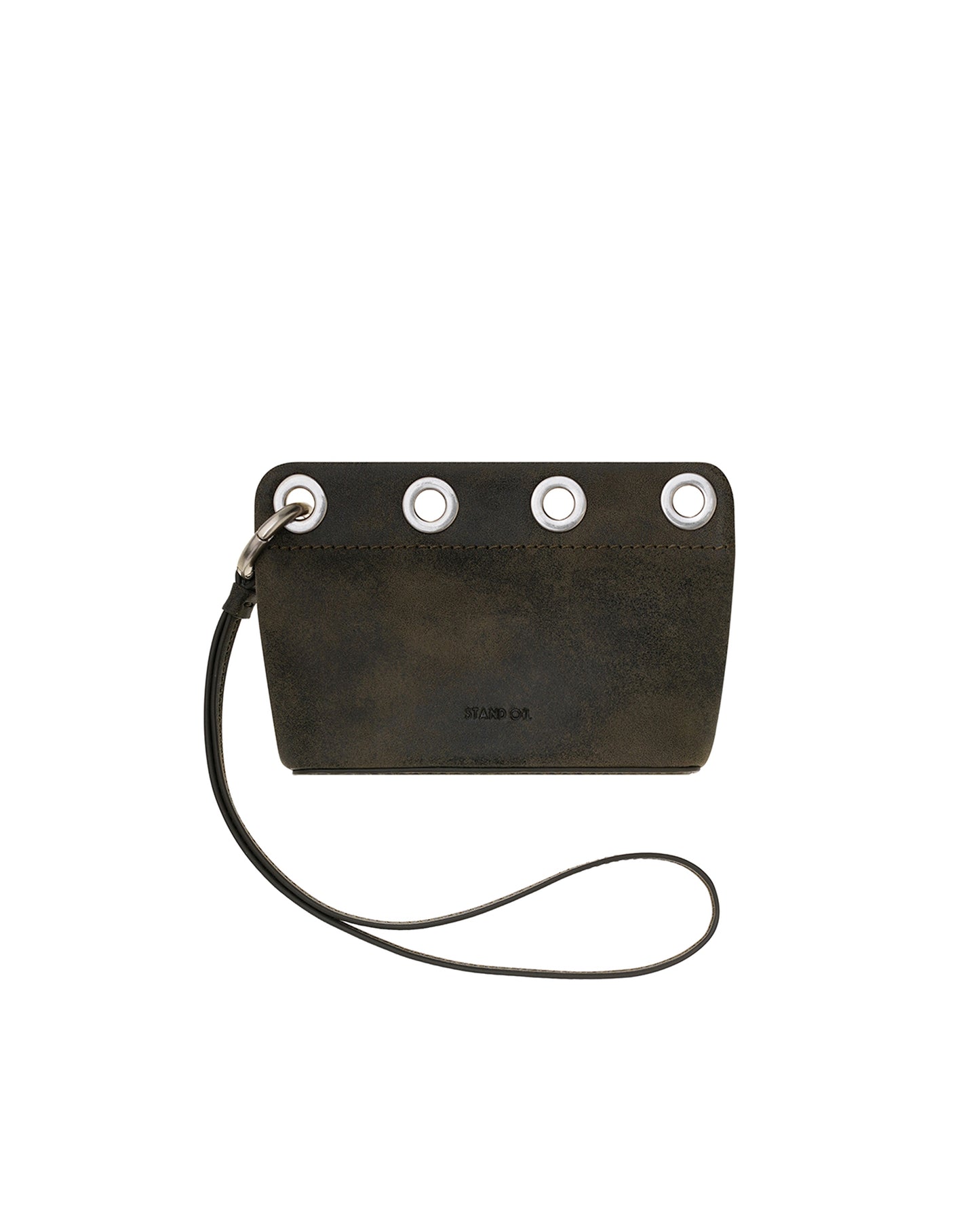 Loop Eyelet Pouch / Washed Brown