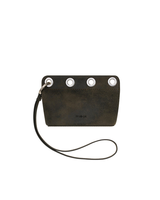 Loop Eyelet Pouch / Washed Brown