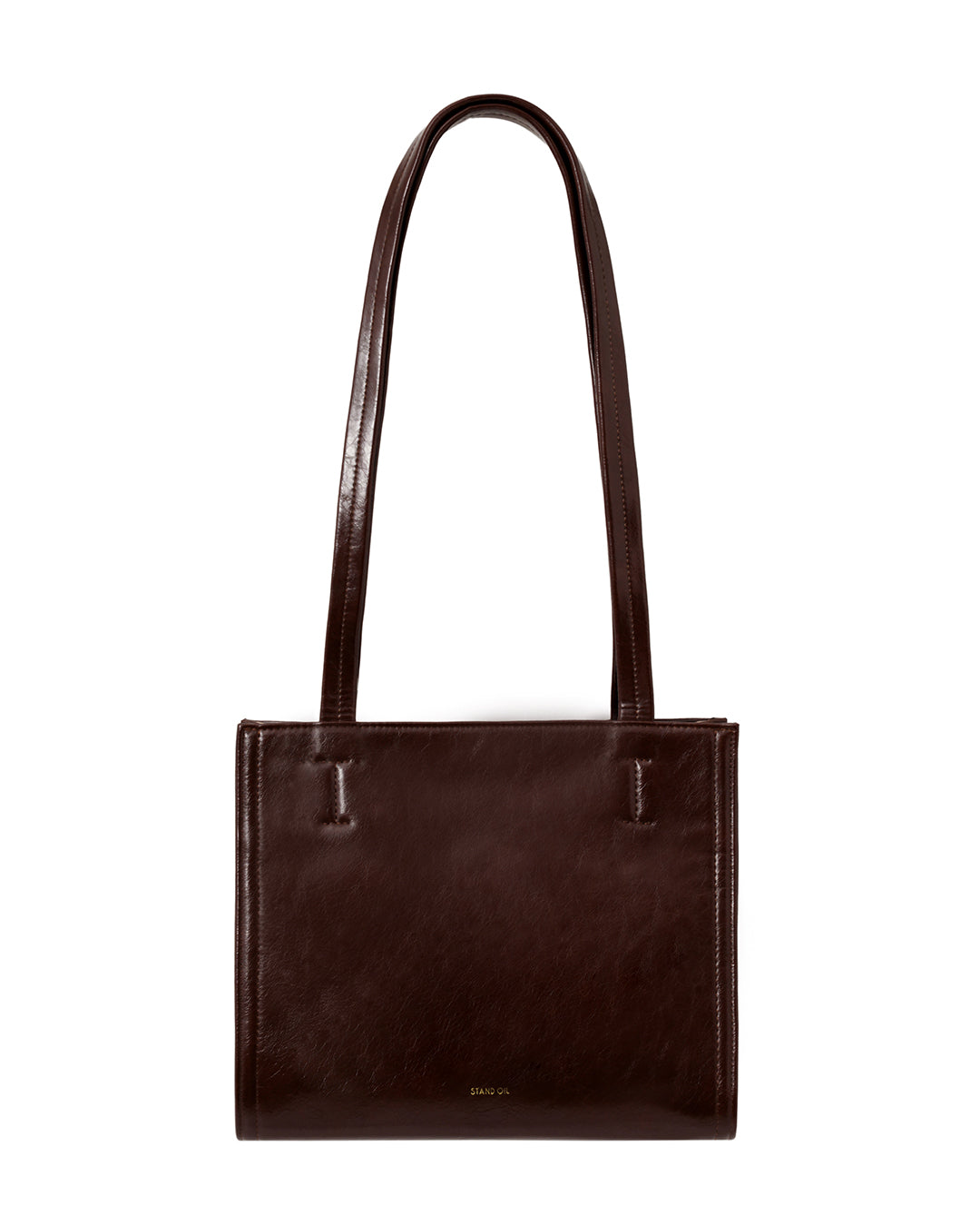 Oblong bag Mini / Marron