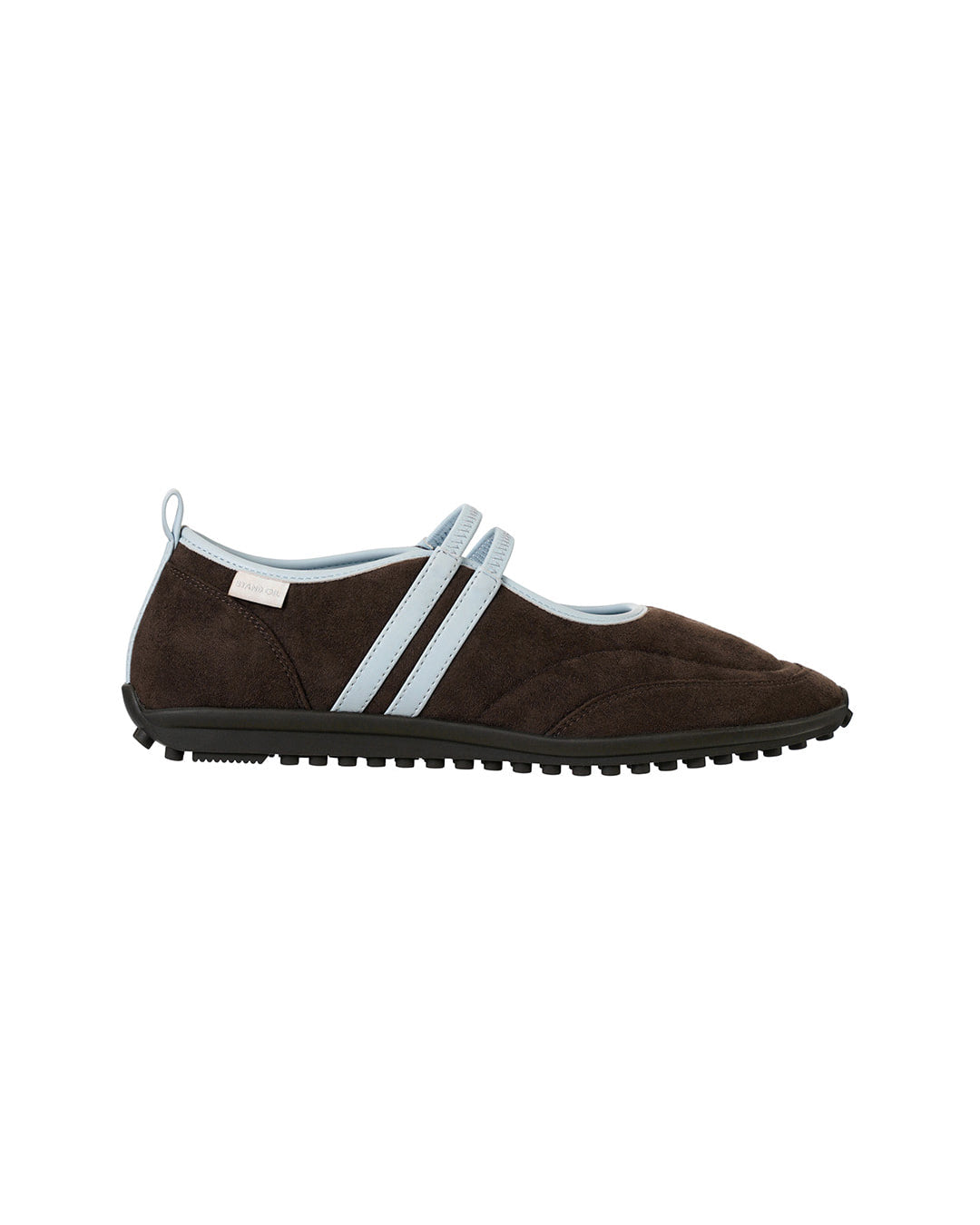 Strap Mary Jane Sneakers / Marron Combi