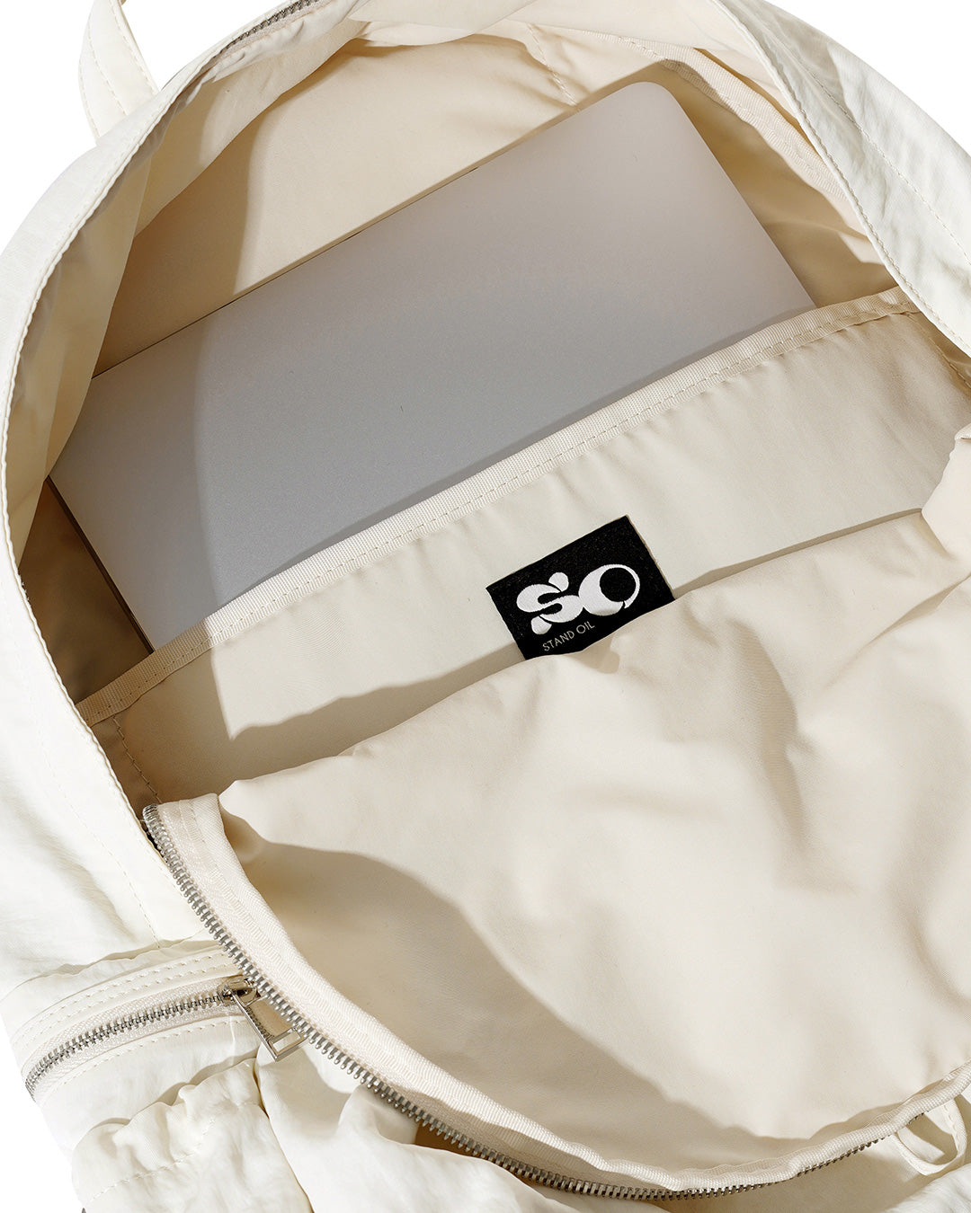 Tied Backpack / Cream