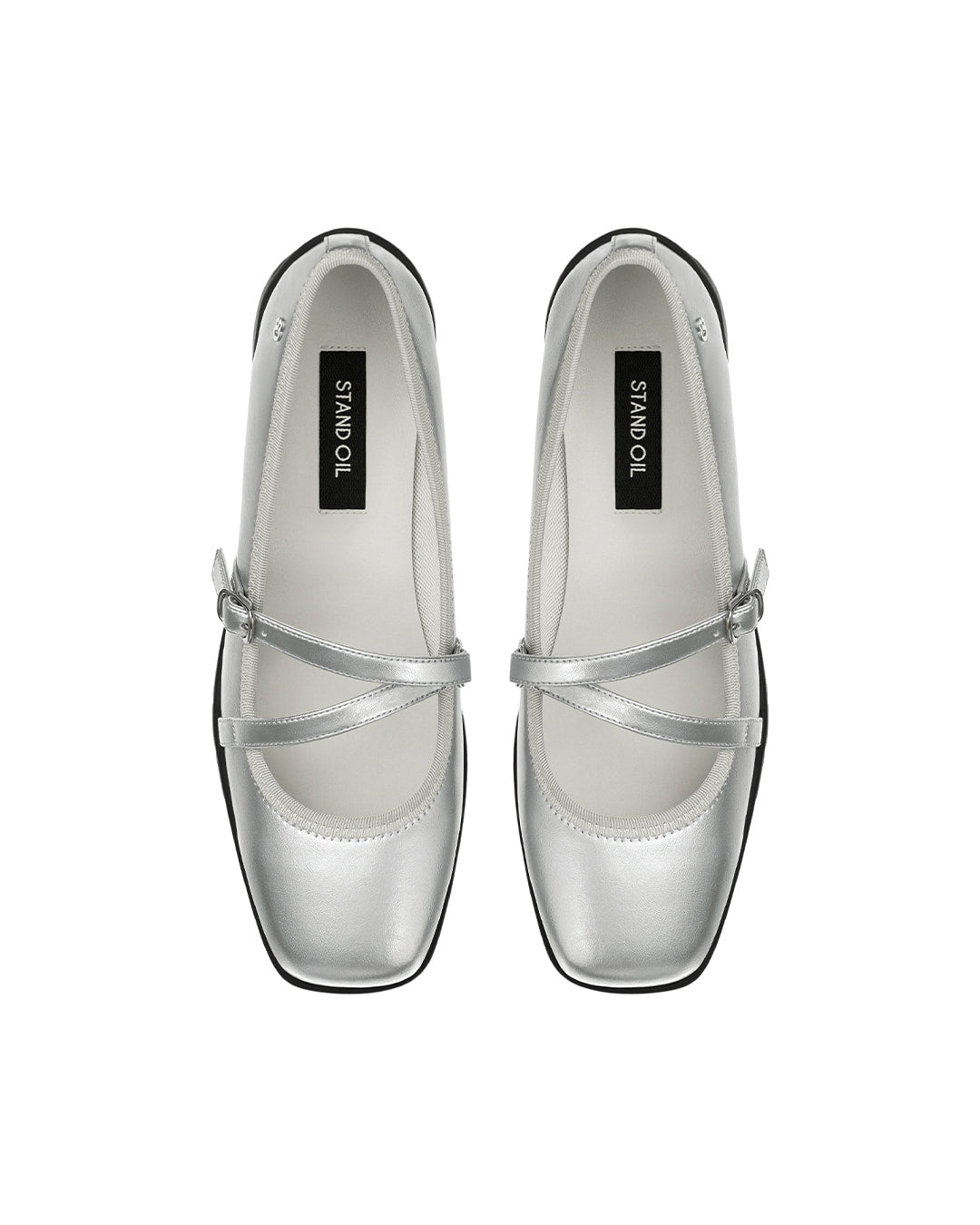 Strap Ballet Mary Jane / Silver