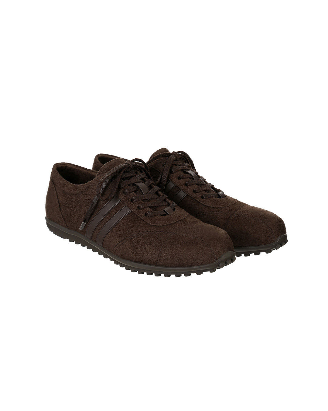 Isla Lace up Sneakers / Marron