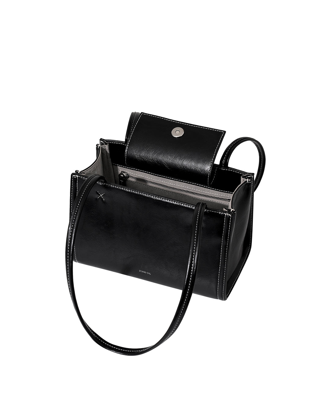 Oblong Bag Tiny / Stitch Black