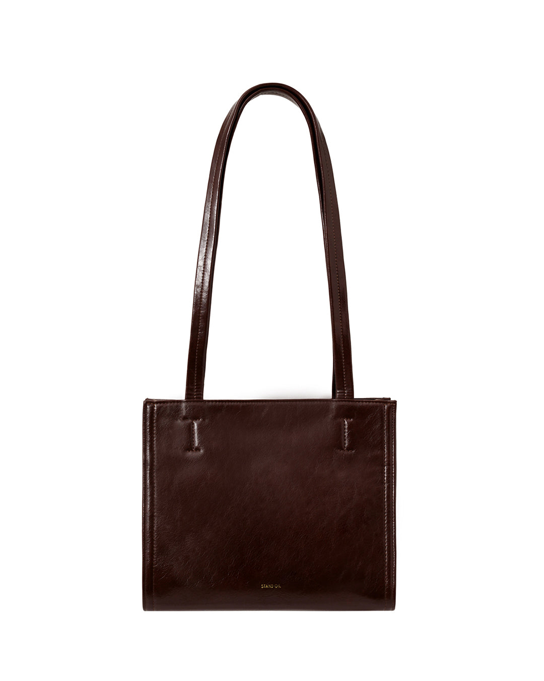 Oblong bag Mini Marron
