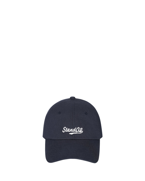 Stand Logo Ball Cap / Navy