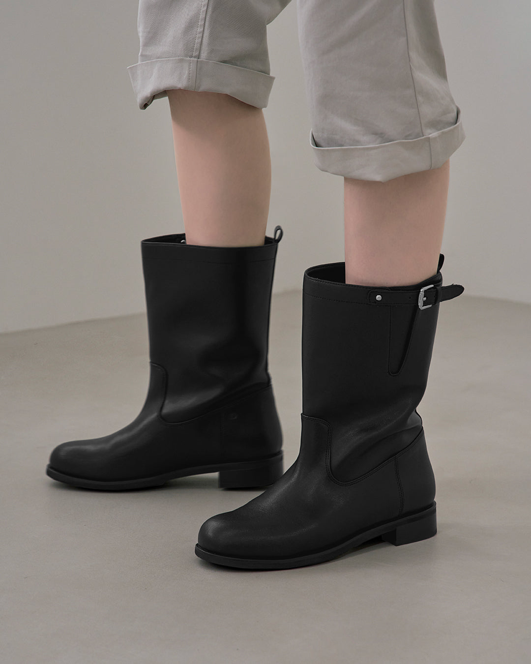 Luna Middle Boots / Black