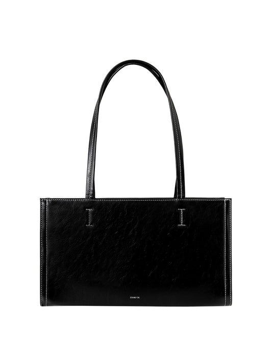 Oblong Bag / Stitch Black