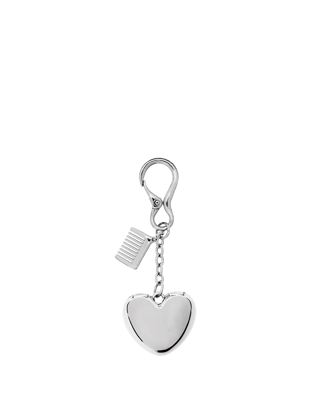 Mirror Heart Keyring