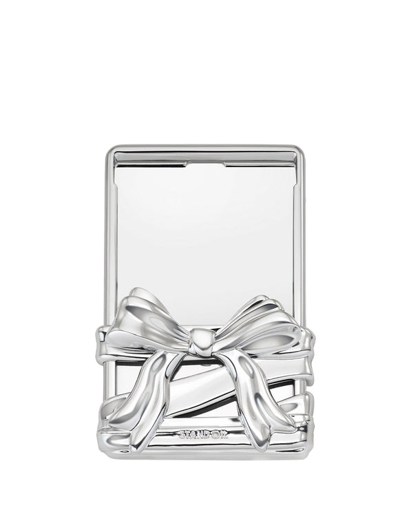 Bow Card Holder / Silver
