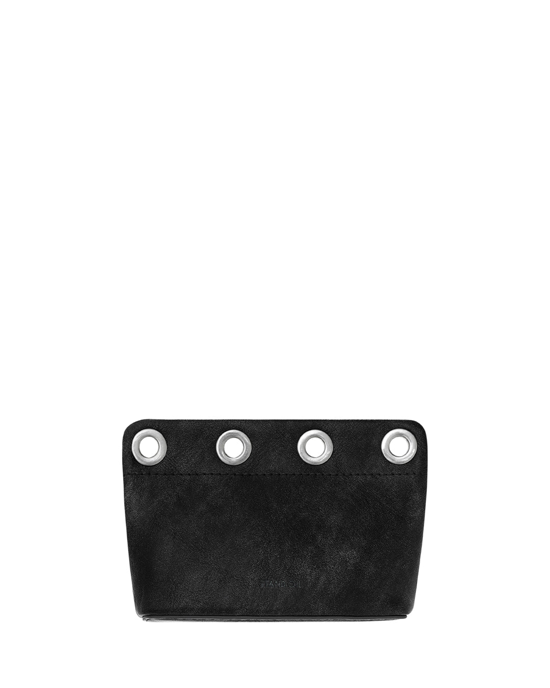 Loop Eyelet Pouch / Dark Gray
