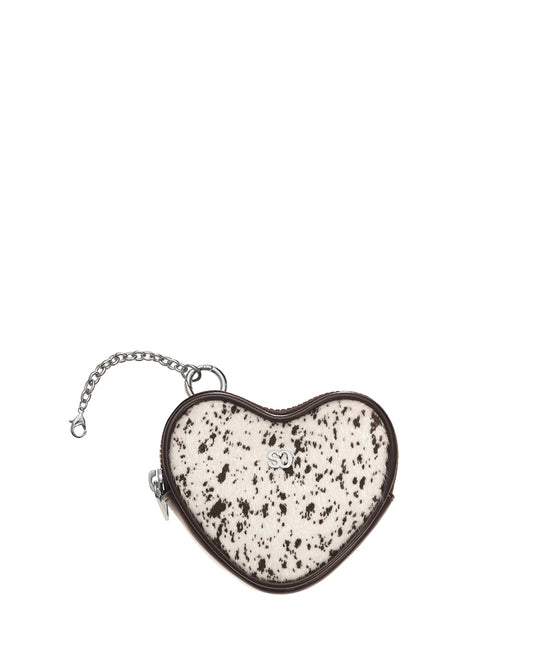 Heart Pods Keyring / Hairy Marron