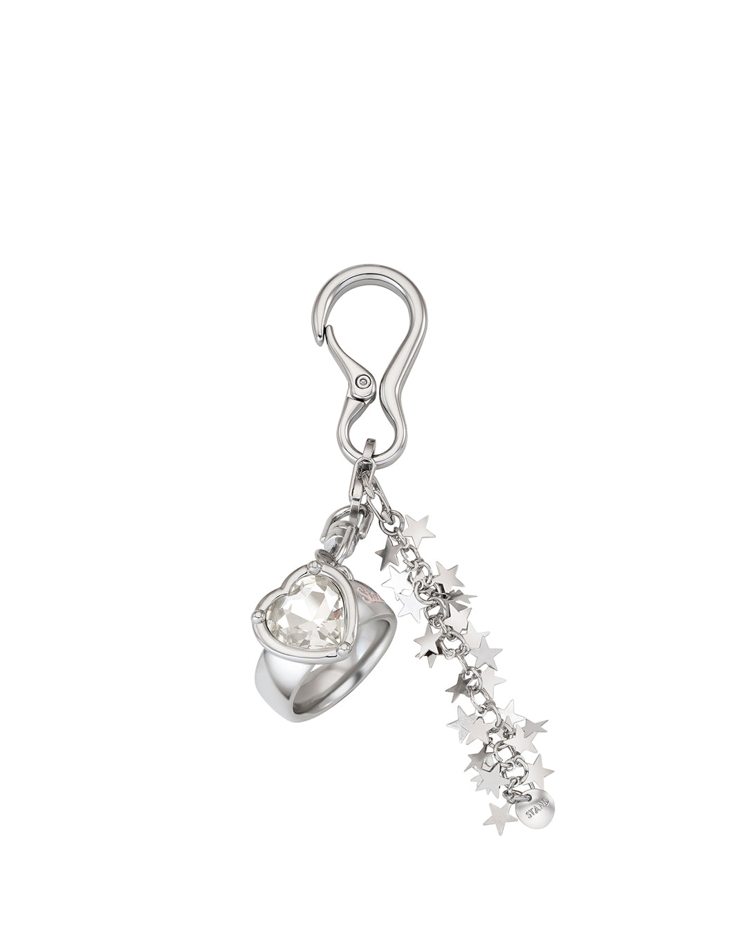 Twinkle Keyring Clear