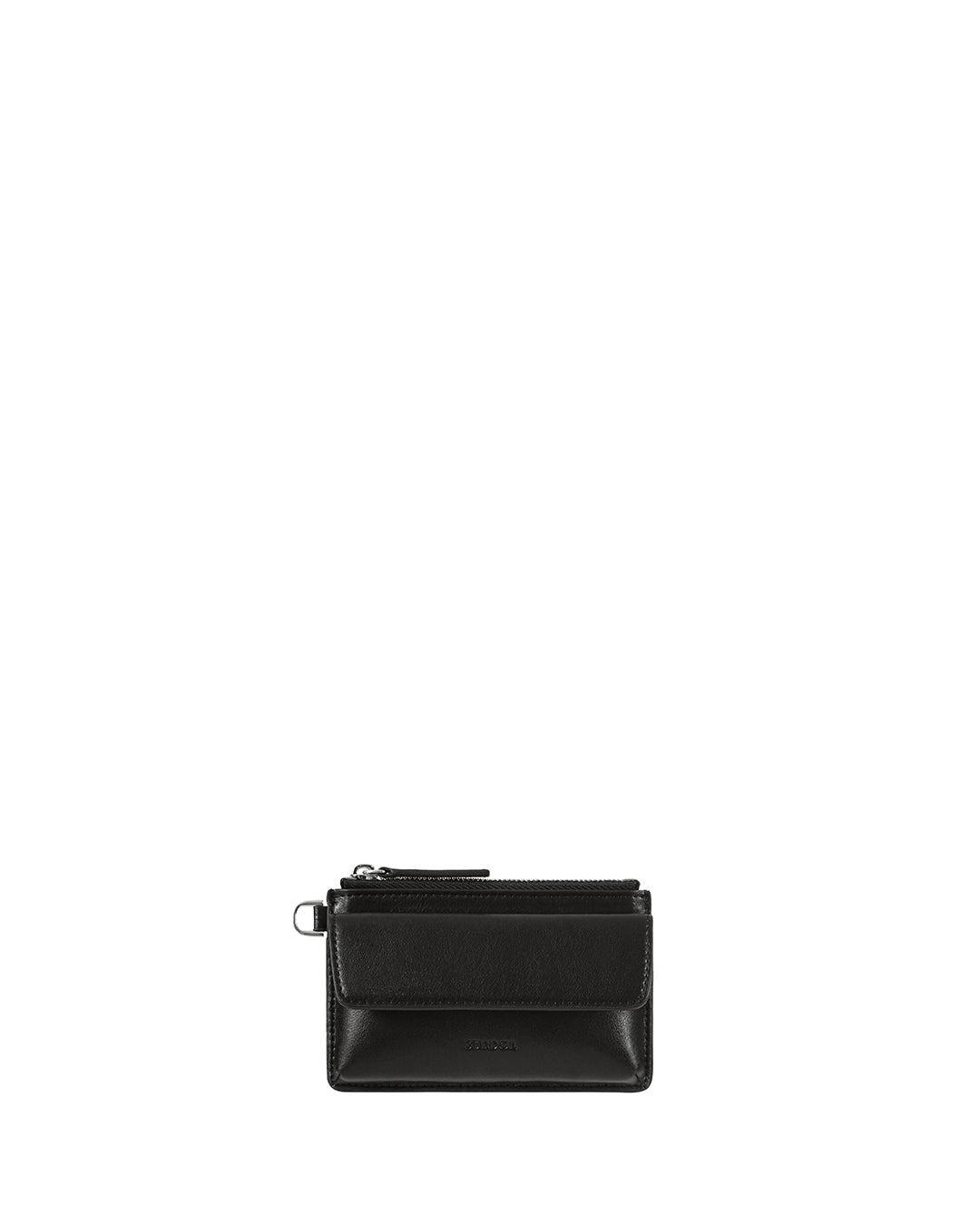 Chubby Zipper Wallet / Black