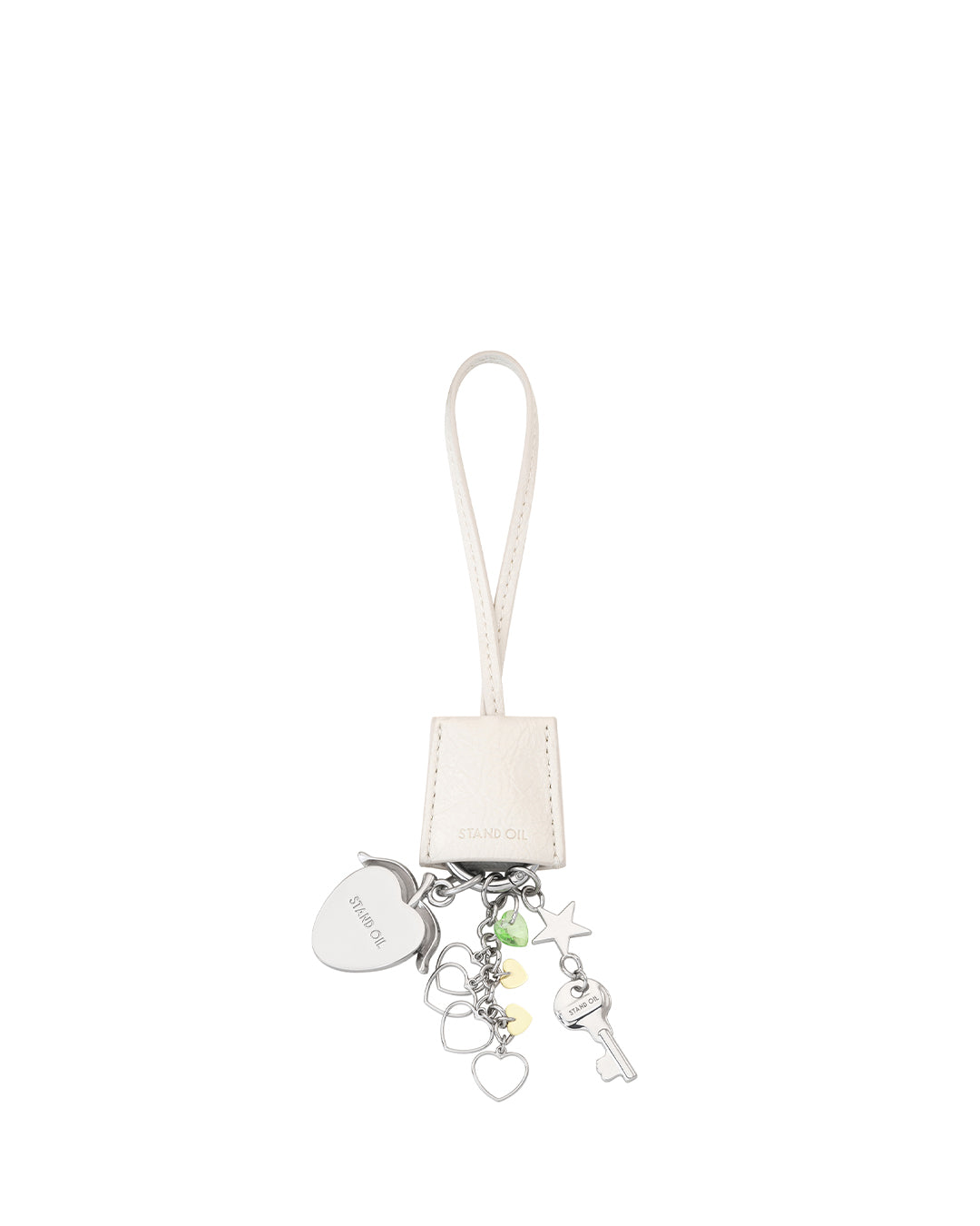 Pop Mix Keyring / Misty White