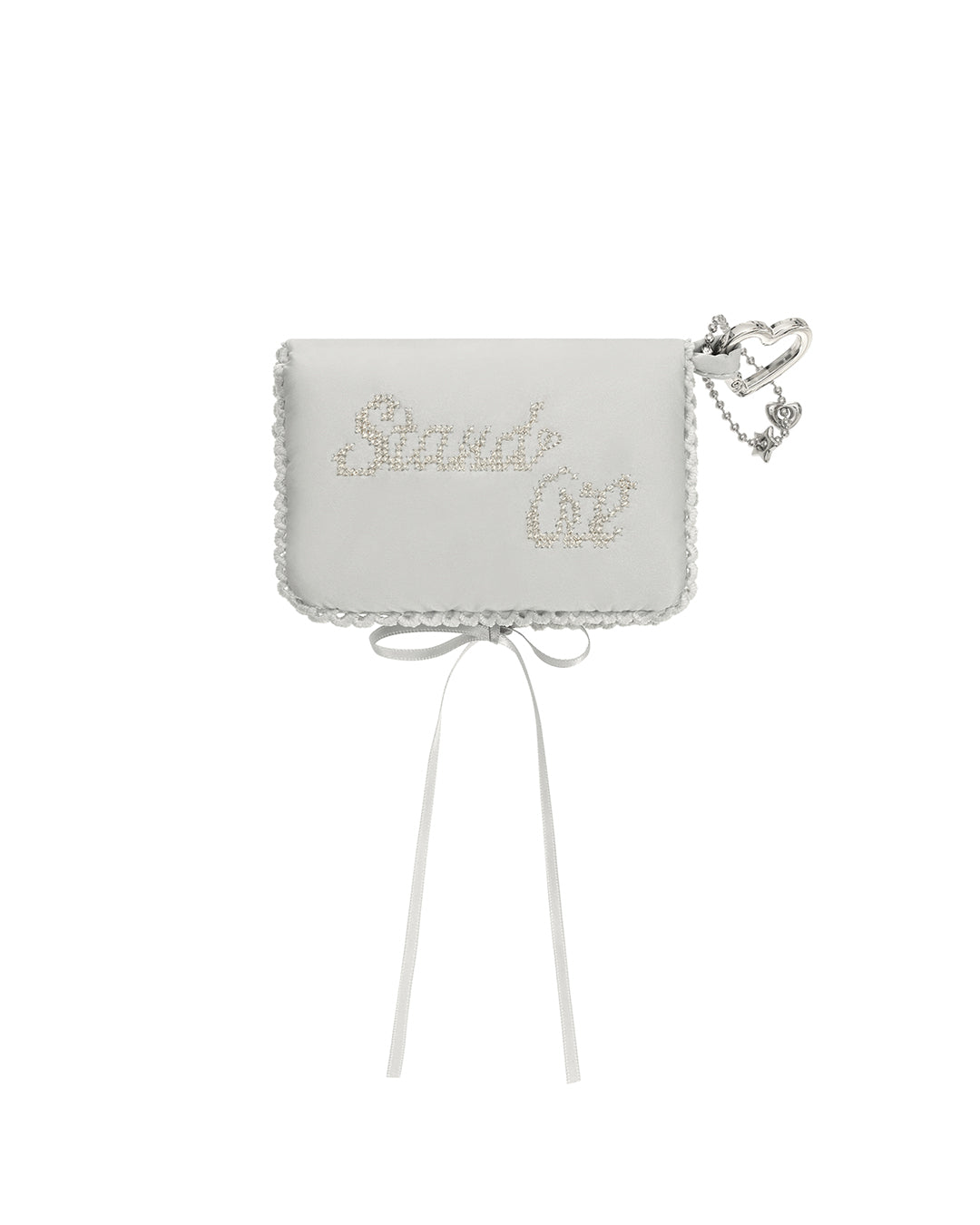 Memory Fluffy Keyring / Silver