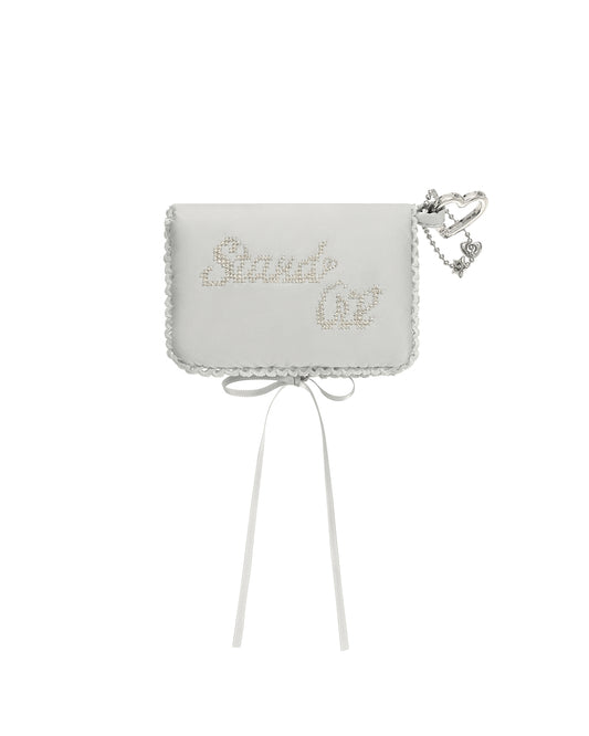 Memory Fluffy Keyring / Silver