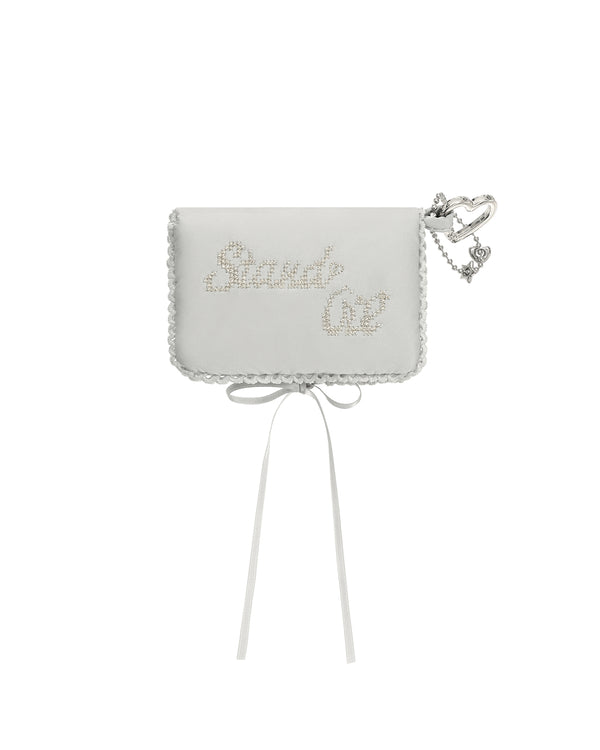 Memory Fluffy Keyring / Silver