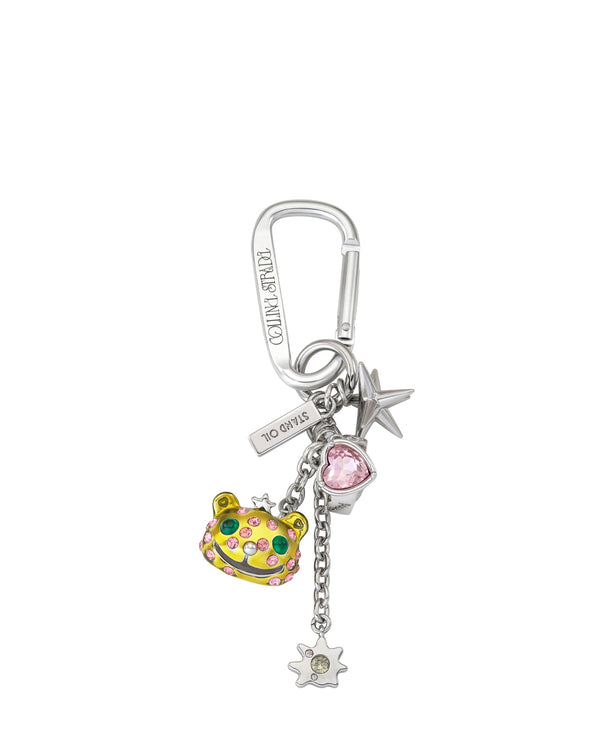 Princess Bear Keyring / Silver