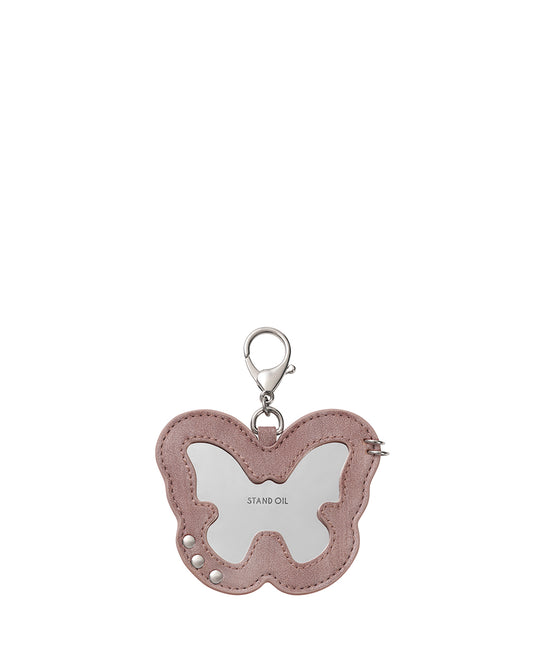 Fleeting Mirror Keyring / Pink