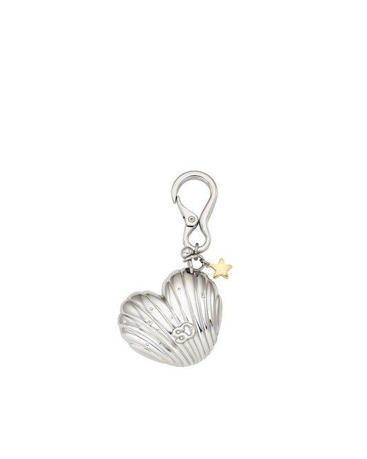 Heart Shell Keyring