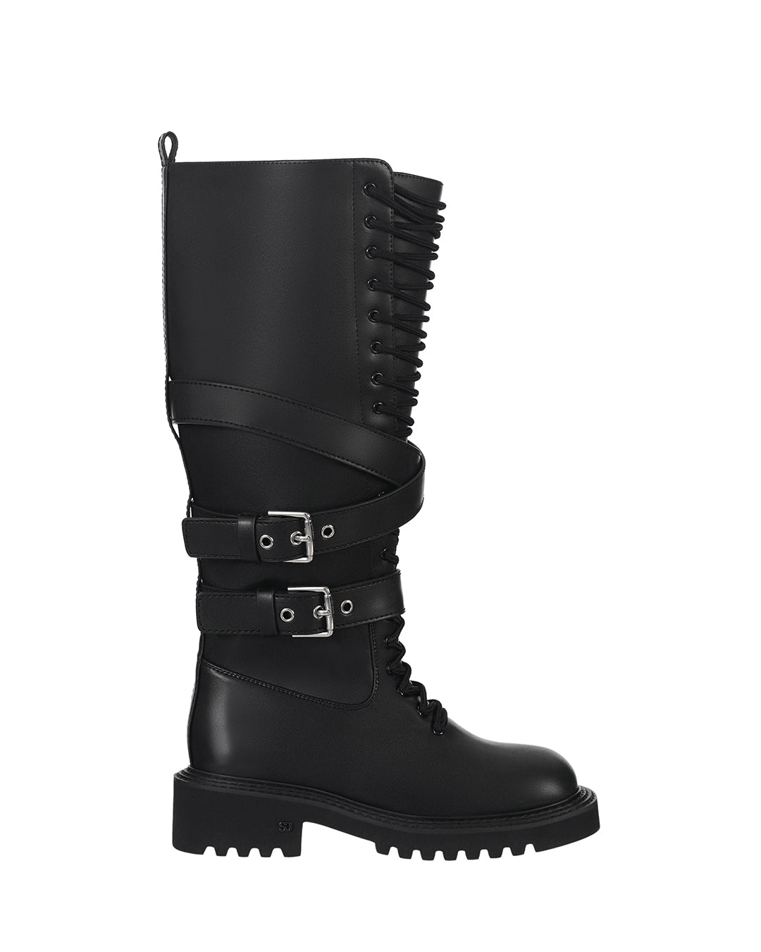 Vering Buckle Boots / Black