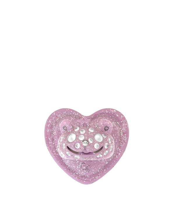Princess Bear Grip Ring / Glitter Pink