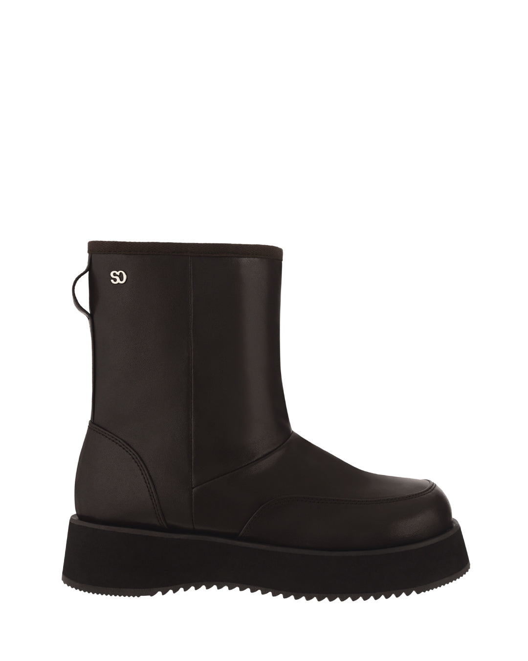 Hatched Winter Boots / Marron