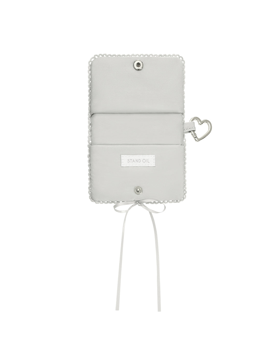 Memory Fluffy Keyring / Silver