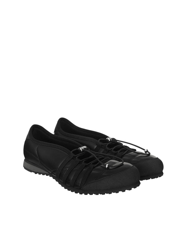 Tie Maryjane Sneakers / Black