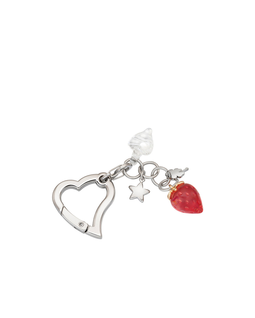 Dear Berry Keyring  / Silver