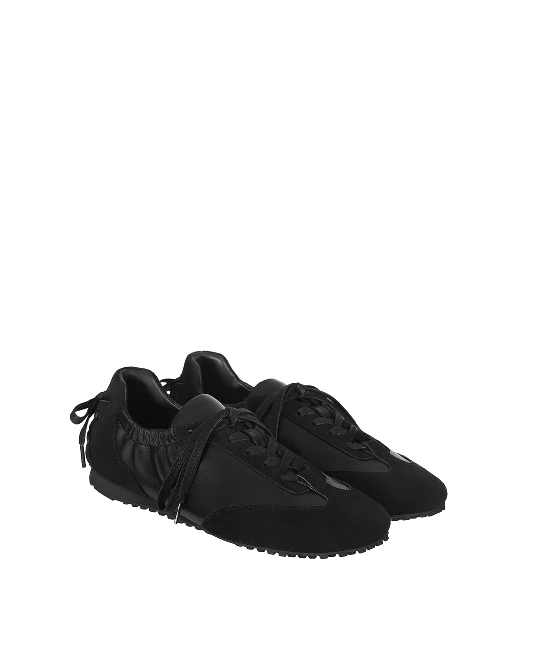 Double Tied Sneakers / Black