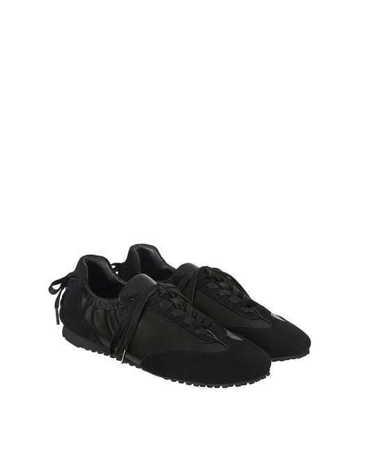 Double Tied Sneakers / Black