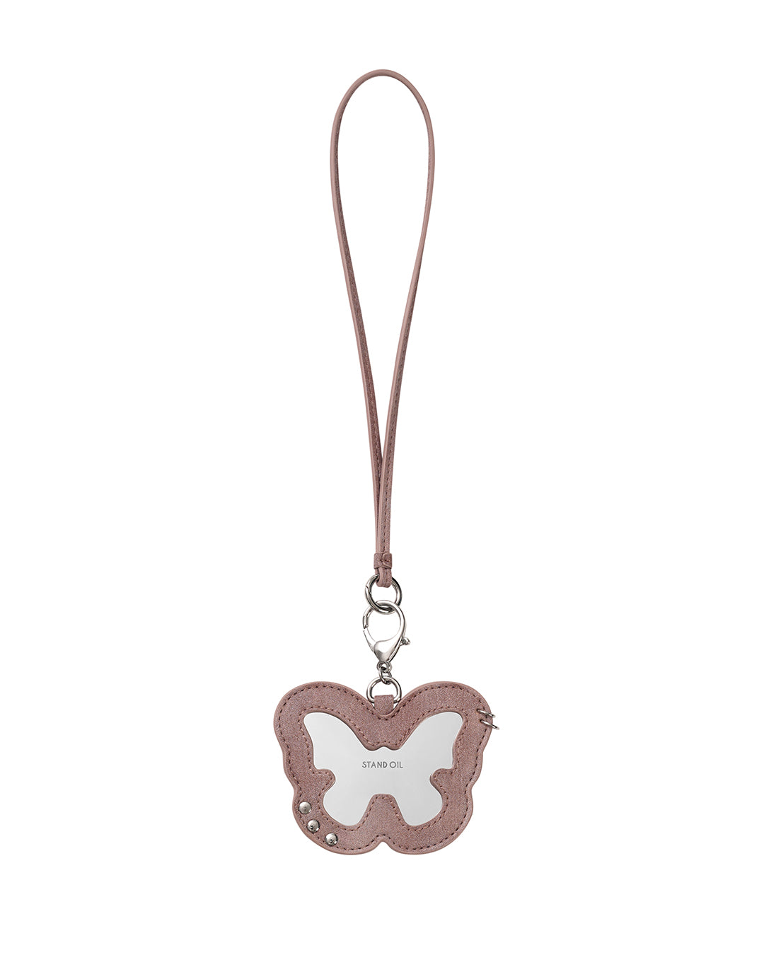 Fleeting Mirror Keyring / Pink